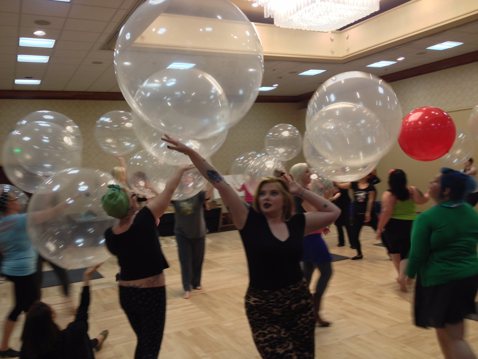 Bubble Dance at BurlyCon 2014